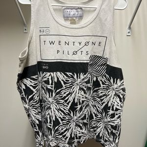 Twenty One Pilots Tank Top with Pocket